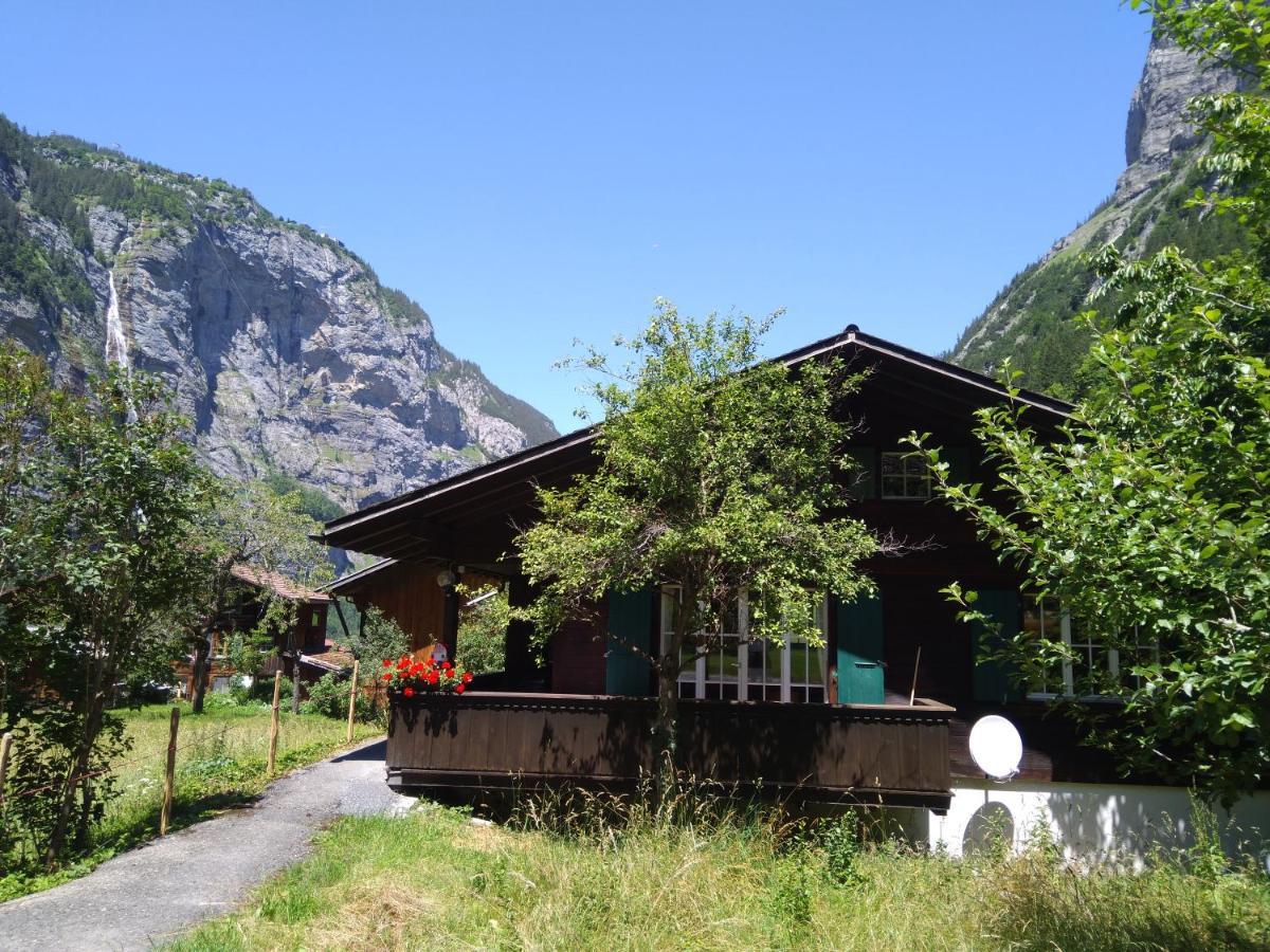 Ferien Cottage Flueehblueemli Stechelberg Eksteriør billede