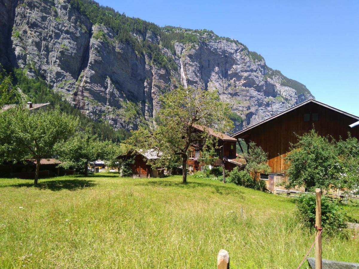 Ferien Cottage Flueehblueemli Stechelberg Eksteriør billede